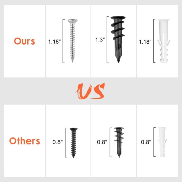 Garage Hooks Heavy Duty 14 Pack, Steel Garage Storage Hooks, Tool Hangers for Ga - Picture 5 of 7